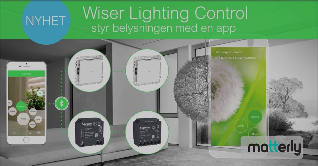 Schneider Electric Wiser Matter-Integrated Smart Light Switch