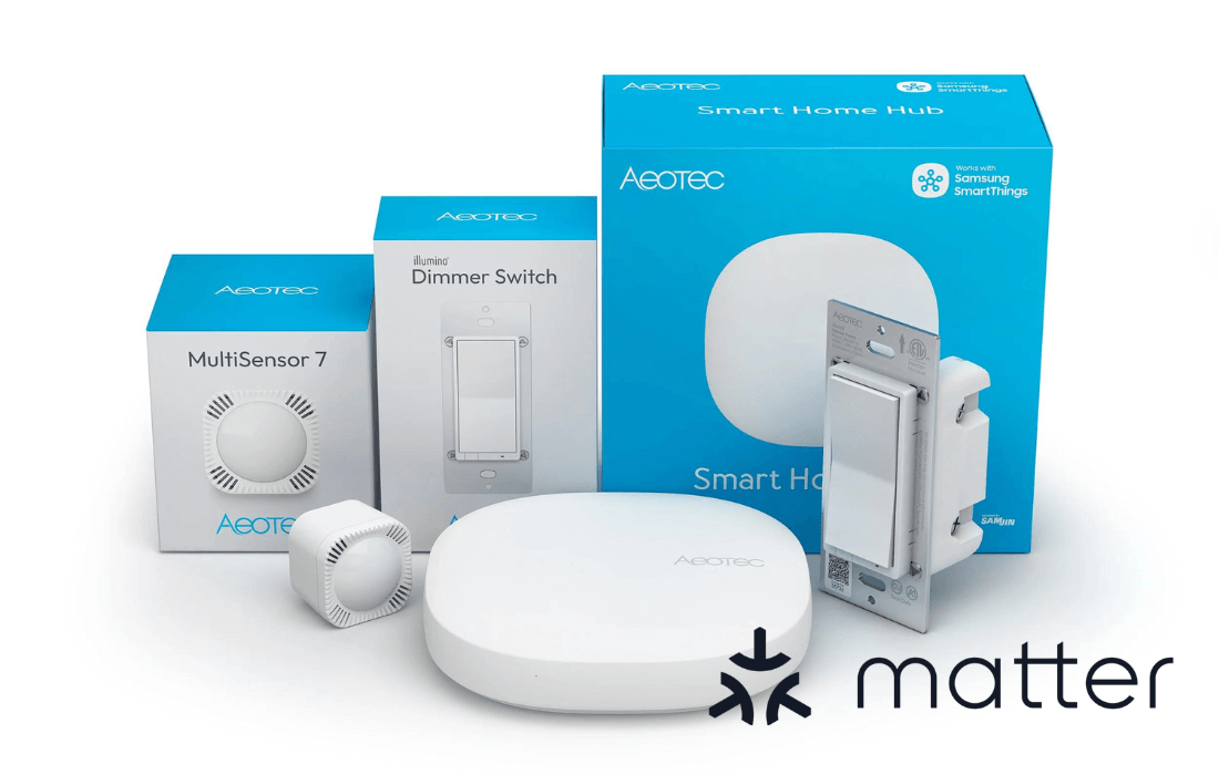 Smart Home Hub & Multisensor 7 & Illumino Dimmer Switch Kit